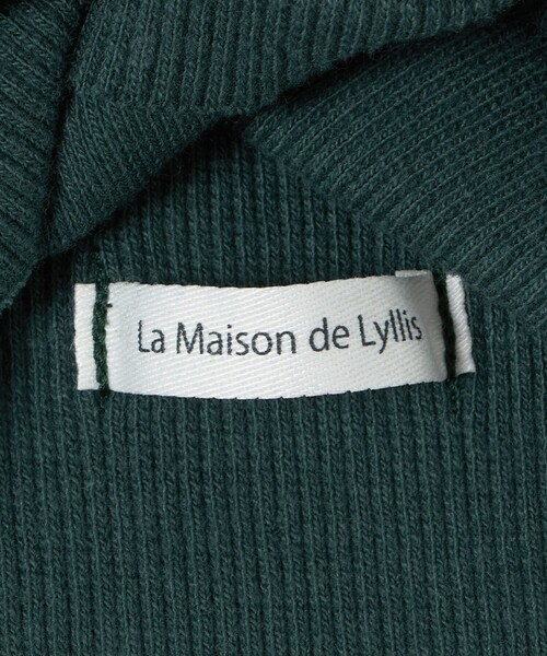 La Maison de Lyllis（メゾンドリリス）の「＜La maison de Lyllis＞ループ ヘアバンド（ヘアバンド・レディース・ブラック/ダークグリーン・FREE）」の3枚目の写真