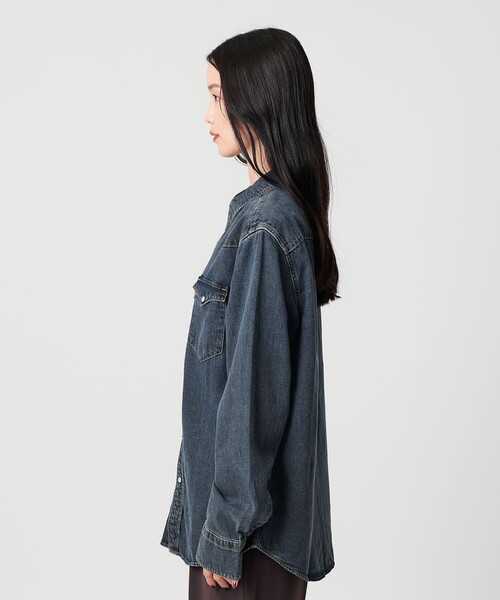Levi's(リーバイス)の「<Levi's>スタンダードウエスタン シャツ(シャツ/ブラウス・レディース・コバルトブルー・M)」の15枚目の写真