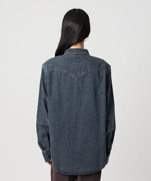 Levi's(リーバイス)の「<Levi's>スタンダードウエスタン シャツ(シャツ/ブラウス・レディース・コバルトブルー・M)」の16枚目の写真