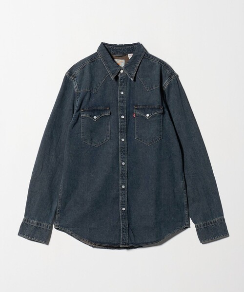 Levi's(リーバイス)の「<Levi's>スタンダードウエスタン シャツ(シャツ/ブラウス・レディース・コバルトブルー・M)」の17枚目の写真