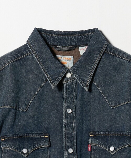 Levi's(リーバイス)の「<Levi's>スタンダードウエスタン シャツ(シャツ/ブラウス・レディース・コバルトブルー・M)」の6枚目の写真