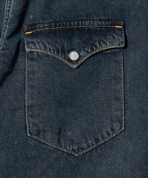 Levi's(リーバイス)の「<Levi's>スタンダードウエスタン シャツ(シャツ/ブラウス・レディース・コバルトブルー・M)」の9枚目の写真