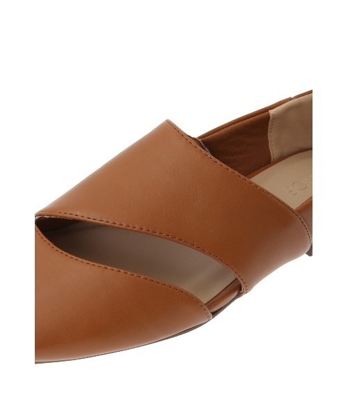 MANOF(マノフ)の「CURVE CUTTING FLAT SHOES(その他シューズ・レディース・キャメル/ダークブラウン・37/36/38)」の14枚目の写真