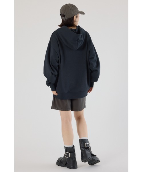 RODEO CROWNS WIDE BOWL（ロデオクラウンズワイドボウル）の「SHARE Wジップ パーカー（パーカー・レディース・ブラック/グレー×ホワイト/ブラウン/レッド・MEDIUM/LARGE）」の10枚目の写真