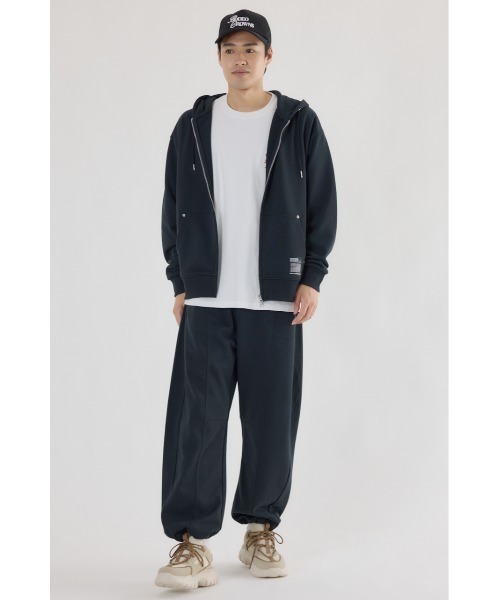 RODEO CROWNS WIDE BOWL（ロデオクラウンズワイドボウル）の「SHARE Wジップ パーカー（パーカー・レディース・ブラック/グレー×ホワイト/ブラウン/レッド・MEDIUM/LARGE）」の17枚目の写真