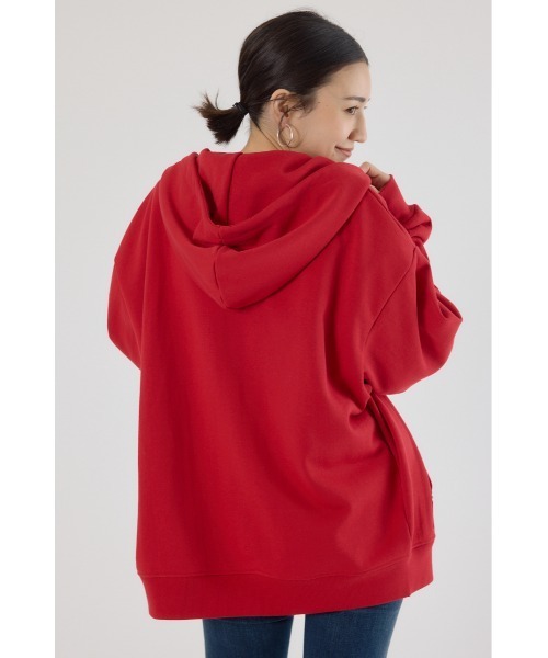 RODEO CROWNS WIDE BOWL（ロデオクラウンズワイドボウル）の「SHARE Wジップ パーカー（パーカー・レディース・ブラック/グレー×ホワイト/ブラウン/レッド・MEDIUM/LARGE）」の22枚目の写真