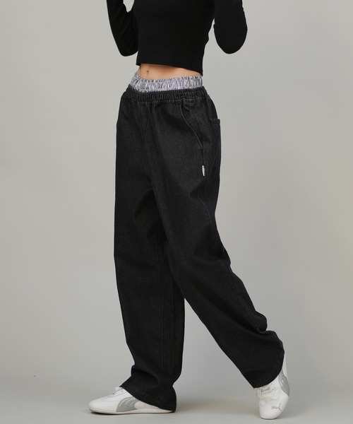 ELEMENT(エレメント)の「ELEMENT/エレメント デニムパンツ BF024-729(その他パンツ・レディース・ライトインディゴブルー/ブラック/ダークインディゴブルー・M)」の5枚目の写真