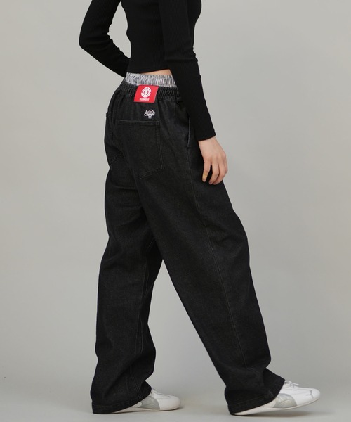 ELEMENT(エレメント)の「ELEMENT/エレメント デニムパンツ BF024-729(その他パンツ・レディース・ライトインディゴブルー/ブラック/ダークインディゴブルー・M)」の7枚目の写真