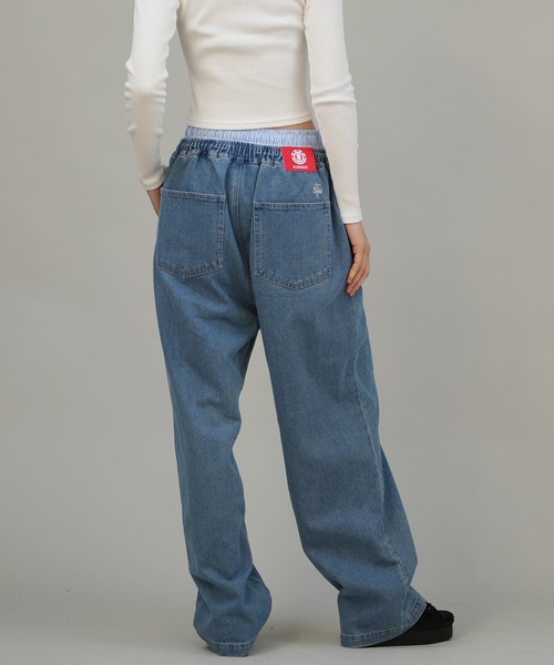 ELEMENT(エレメント)の「ELEMENT/エレメント デニムパンツ BF024-729(その他パンツ・レディース・ライトインディゴブルー/ブラック/ダークインディゴブルー・M)」の9枚目の写真