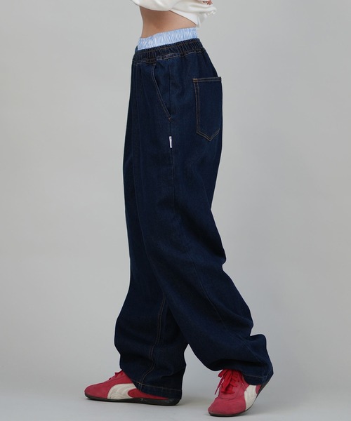 ELEMENT(エレメント)の「ELEMENT/エレメント デニムパンツ BF024-729(その他パンツ・レディース・ライトインディゴブルー/ブラック/ダークインディゴブルー・M)」の17枚目の写真