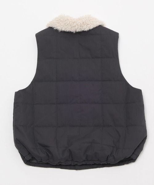 スクエアキルティングベスト（ダウンベスト）｜niko and