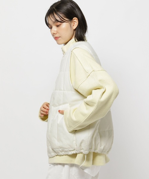 セール】スクエアキルティングベスト（ダウンベスト）｜niko and