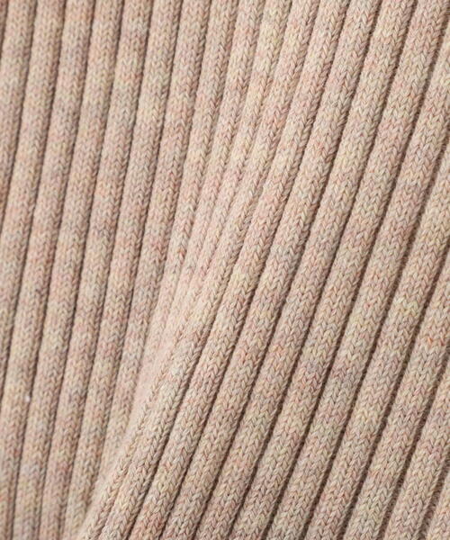 FREE'S MART(フリーズマート)の「◆配色リブショート丈ニットパーカー(ニット/セーター・レディース・ベージュ/ブラウン/グレー・FREE)」の5枚目の写真