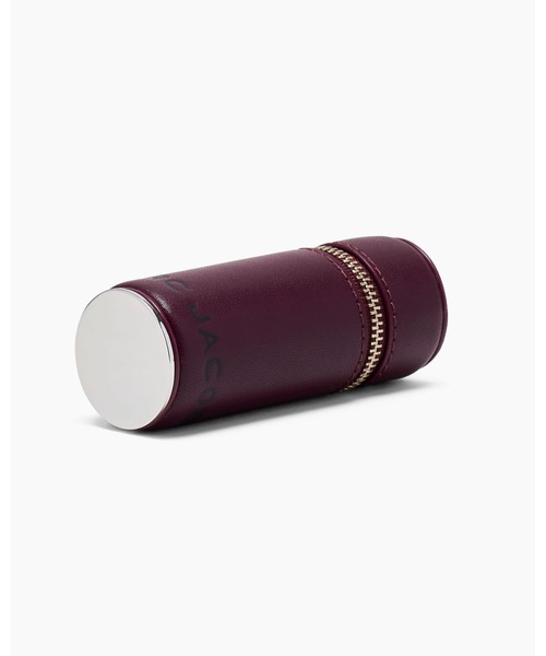 MARC JACOBS(マークジェイコブス)の「THE LIPSTICK CASE CHARM/ザ レザー リップスティック ケース バッグ チャーム(キーケース/キーアクセサリー・レディース・ブラック/ブラック×ゴールド/パープル系その他・ONE SIZE)」の6枚目の写真