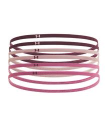 UNDER ARMOUR | UAミニ エラスティック ヘッドバンド （6本セット）（トレーニング/レディース）(ヘアバンド)