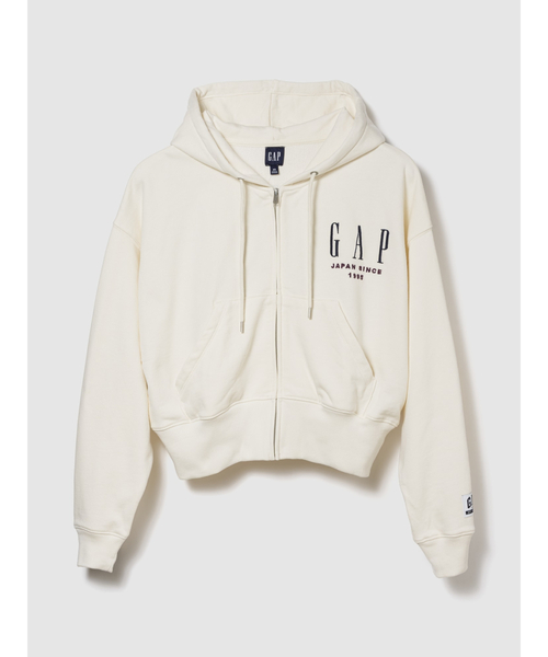30thヘビーウェイト フレンチテリー GAPロゴ ジップアップパーカー Gap公式オンラインストア | 30th アニバーサリー ヘビーウェイト