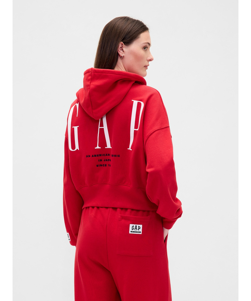 GAP 30周年記念 フード付きパーカー レッド 赤 GAP 30周年記念 フード付きパーカー レッド 赤 30th