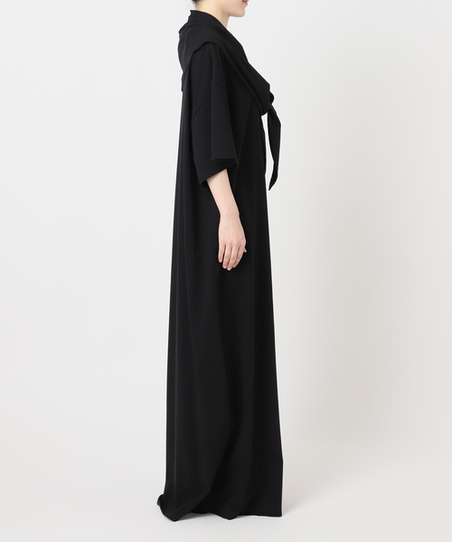 CITYSHOP（シティーショップ）の「SCARF CUT DRESS：ワンピース（ワンピース・レディース・チャコールグレー/ブラック・36/38）」の18枚目の写真