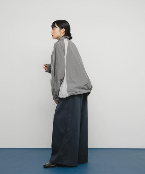 KBF（ケイビーエフ）の「チェックZIPアップブルゾン（ブルゾン・レディース・グレー系その他/グリーン系その他・ONE）」の19枚目の写真