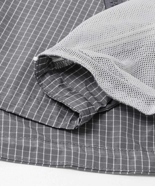 KBF（ケイビーエフ）の「チェックZIPアップブルゾン（ブルゾン・レディース・グレー系その他/グリーン系その他・ONE）」の8枚目の写真