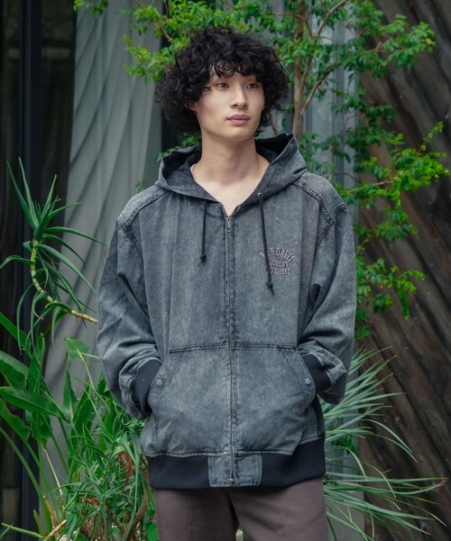 BEN DAVIS/ベンデイビス】ヴィンテージ加工 ブリーチ加工 ツイル