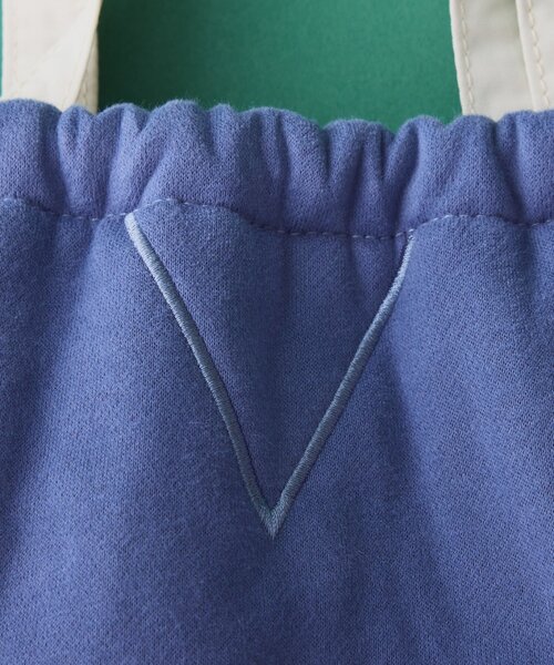 DISCUS(ディスカス)の「【DISCUS】スウェット巾着バッグ(ハンドバッグ・レディース・グレー/ブルー/ブラック・ONE SIZE)」の6枚目の写真