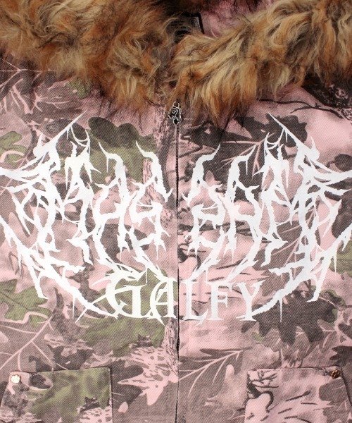 A'GEM/9 × .kom 『GALFY/ガルフィー』 森林パーカー セレクトアイテム