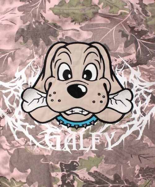 GALFY(ガルフィー)の「A'GEM/9 × .kom 『GALFY/ガルフィー』 森林パーカー(パーカー・メンズ・ピンク/カーキ/ベージュ・L)」の12枚目の写真