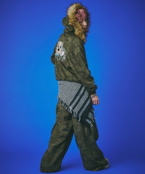 A'GEM/9 × .kom 『GALFY/ガルフィー』 森林パーカー セレクト