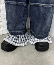 CIAOPANIC(チャオパニック)のマルチWAYチェック付け袖(その他小物)