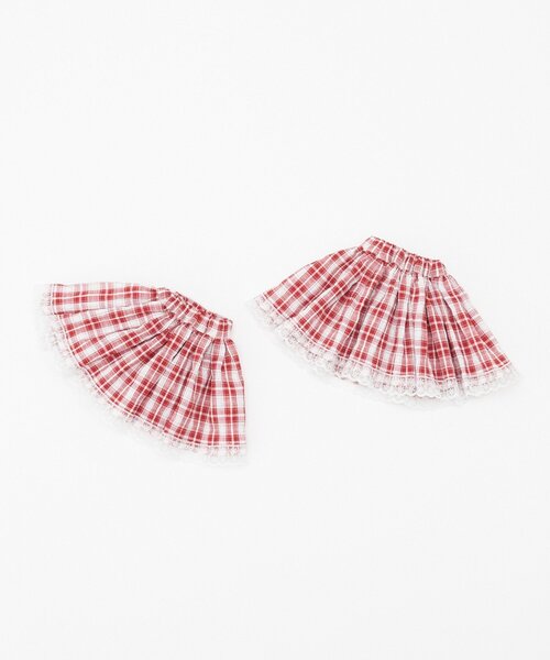 CIAOPANIC(チャオパニック)の「マルチWAYチェック付け袖(その他小物・レディース・レッド/ネイビー/ブラック・ONE SIZE)」の8枚目の写真