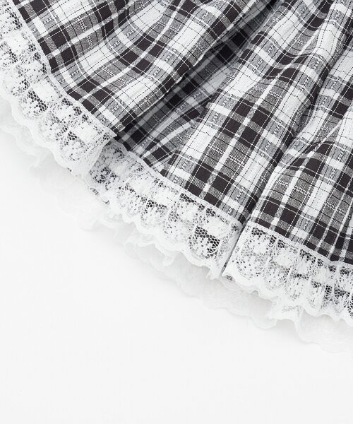 CIAOPANIC(チャオパニック)の「マルチWAYチェック付け袖(その他小物・レディース・レッド/ネイビー/ブラック・ONE SIZE)」の11枚目の写真