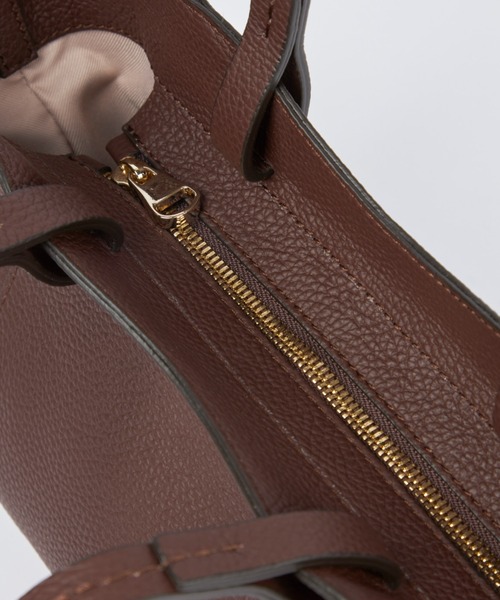 LORISTELLA（ロリステッラ）の「SOFIA MINI 2wayトートバッグ《LORISTELLA/ロリステッラ》（トートバッグ・レディース・モカ/ブラック・フリー）」の7枚目の写真