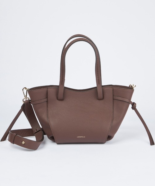 LORISTELLA（ロリステッラ）の「SOFIA MINI 2wayトートバッグ《LORISTELLA/ロリステッラ》（トートバッグ・レディース・モカ/ブラック・フリー）」の9枚目の写真
