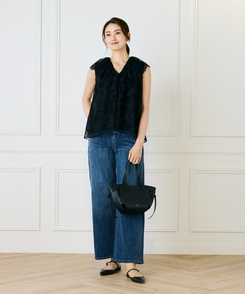 LORISTELLA（ロリステッラ）の「SOFIA MINI 2wayトートバッグ《LORISTELLA/ロリステッラ》（トートバッグ・レディース・モカ/ブラック・フリー）」の16枚目の写真