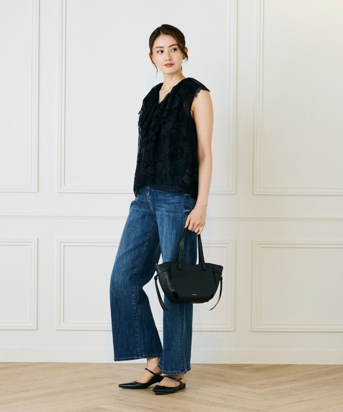 LORISTELLA（ロリステッラ）の「SOFIA MINI 2wayトートバッグ《LORISTELLA/ロリステッラ》（トートバッグ・レディース・モカ/ブラック・フリー）」の14枚目の写真