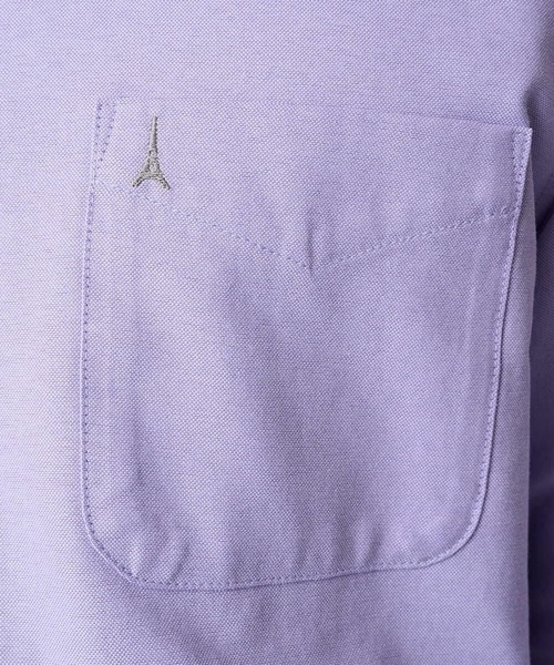 a.v.v(アーヴェヴェ)の「人気No1シャツ【イージーケア/速乾/毛玉になりにくい】ボタンダウンオックスシャツ(シャツ/ブラウス・メンズ・チャコールグレー/ホワイト/ブルー/ライラック・48/46/50/44)」の5枚目の写真