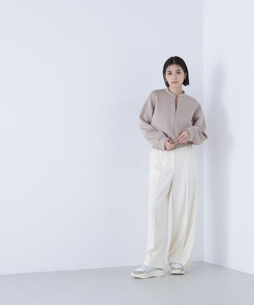 NATURAL BEAUTY BASIC(ナチュラルビューティーベーシック)の「◇ダンボール SETUP トップス(スウェット・レディース・ベージュ/チャコールグレー/ブラウン・FREE)」の10枚目の写真