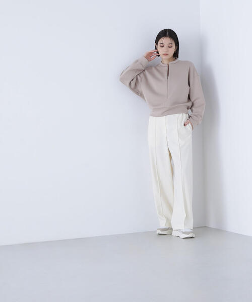 NATURAL BEAUTY BASIC(ナチュラルビューティーベーシック)の「◇ダンボール SETUP トップス(スウェット・レディース・ベージュ/チャコールグレー/ブラウン・FREE)」の12枚目の写真