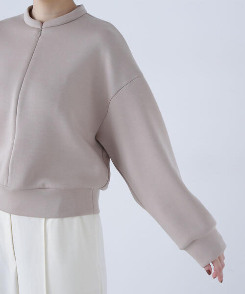 NATURAL BEAUTY BASIC(ナチュラルビューティーベーシック)の「◇ダンボール SETUP トップス(スウェット・レディース・ベージュ/チャコールグレー/ブラウン・FREE)」の16枚目の写真