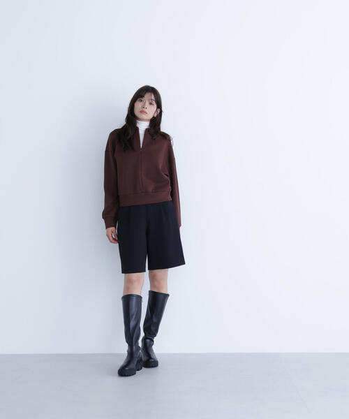 NATURAL BEAUTY BASIC(ナチュラルビューティーベーシック)の「◇ダンボール SETUP トップス(スウェット・レディース・ベージュ/チャコールグレー/ブラウン・FREE)」の22枚目の写真