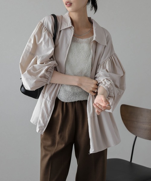 SONO ペプラムブルゾン SONO】カーリーペプラムジャケット【20251205】 | Spendard.com