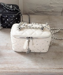 clear | キルティングバニティバッグ[大人 フェミニン 上品]≪AW新作≫(ショルダーバッグ)