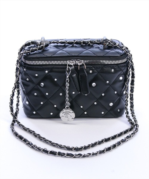 clear（クリア）の「キルティングバニティバッグ[大人 フェミニン 上品]≪再入荷≫（ショルダーバッグ・レディース・レッド/アイボリー/ブラック・F）」の17枚目の写真