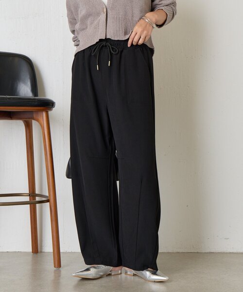 Jena espace merveilleux(ジェナ エスパスメルヴェイユ)の「バレルレッグパンツ(その他パンツ・レディース・ブラック/グレー/アイボリー・FREE)」の18枚目の写真