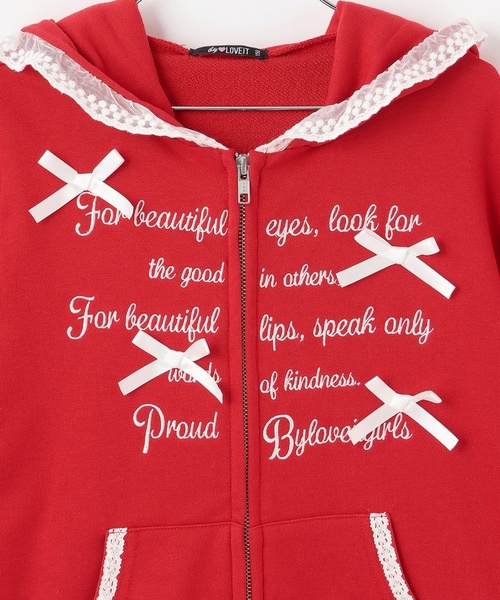 セール】レースポイントフーディ（パーカー）｜by LOVEiT（バイ