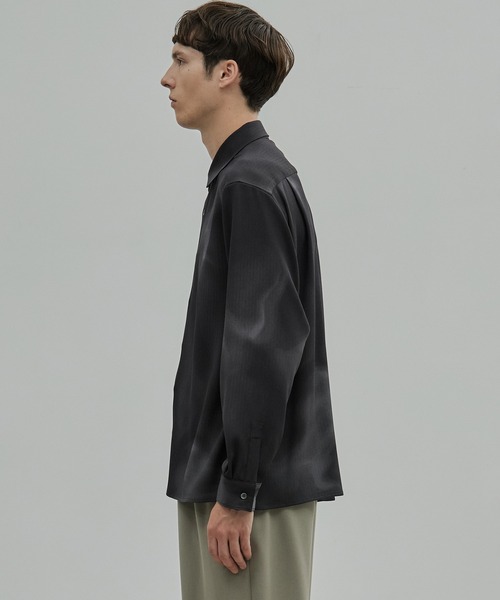 セール】COLD DRY GRADATION PLEATS ロングスリーブシャツ（シャツ
