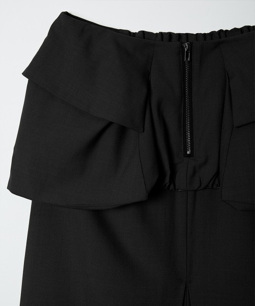 TELOPLAN（テーロプラン）の「【TELOPLAN】Eloise Skirt / エロイーズスカート（スカート・レディース・ブラック/オリーブ・ONE SIZE）」の5枚目の写真
