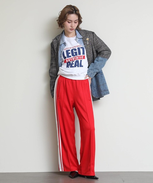 Gready Brilliant（グレディブリリアン）の「デニムＭＩＸテーラードジャケット（テーラードジャケット・レディース・モカ・FREE）」の6枚目の写真