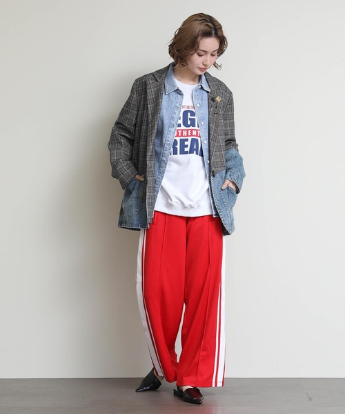 Gready Brilliant（グレディブリリアン）の「デニムＭＩＸテーラードジャケット（テーラードジャケット・レディース・モカ・FREE）」の9枚目の写真